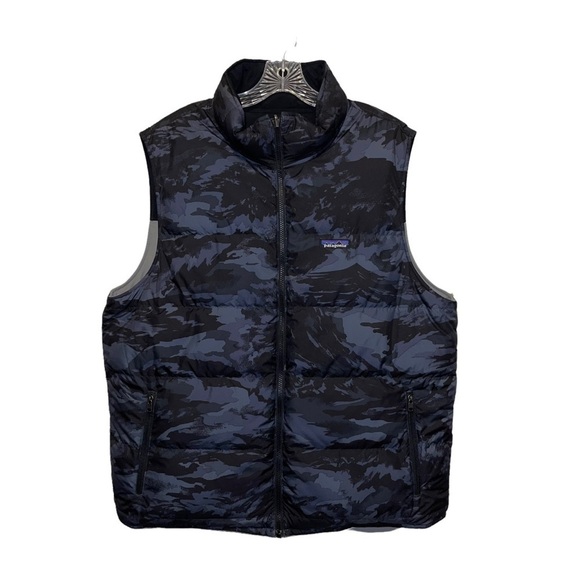 Patagonia Reversible Down Men Vest Size XL - Picture 1 of 7